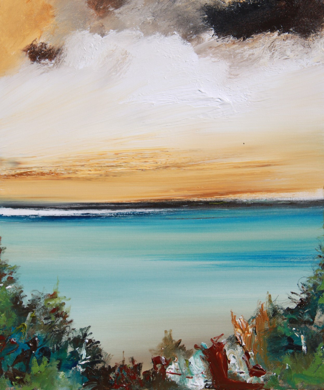 'Calm Outlook' by artist Rosanne Barr